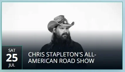Chris Stapleton 7/25