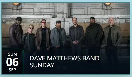 Dave Matthews Band 9/6