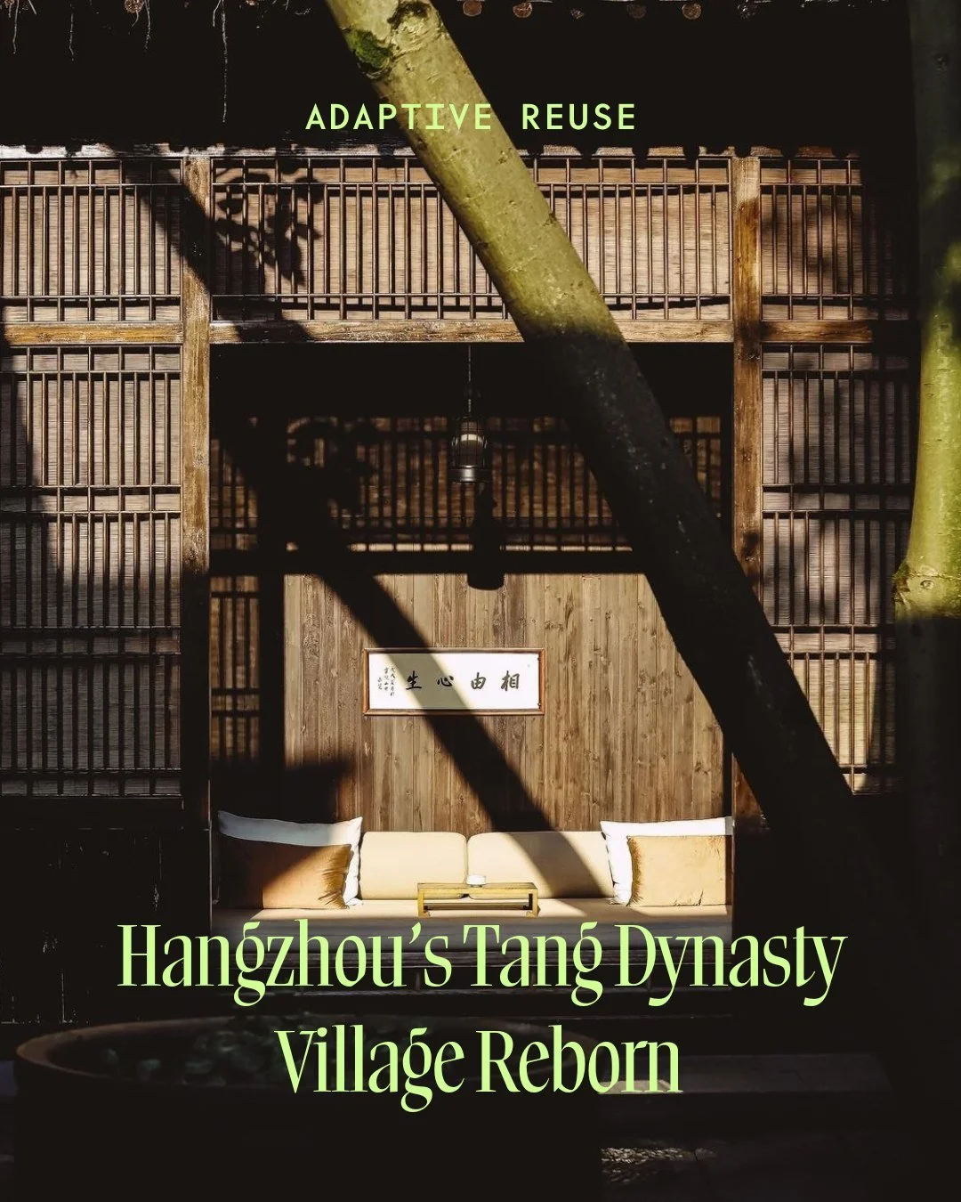 Named for the Tang Dynasty village that once occupied the site, @amanfayun is a reconstructed rural sanctuary lushly surrounded by Hangzhou's tea fields and woodlands.

Tucked into a valley west of UNESCO-protected West Lake, the collection of 46 cou