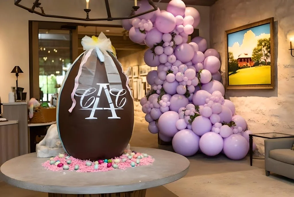 4ft Tall Chocolate Easter Egg