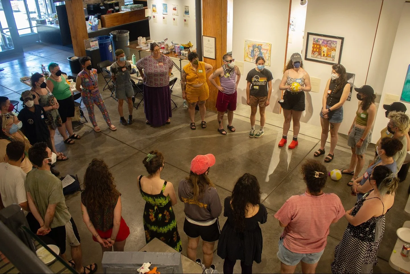 June 22nd, members of Jewish Museum of Chicago gathered for a collective co-creation, where we visioned possibilities for the future. We are in awe of the imagination and passion that our community of artists holds. Stay tuned, we have big updates co