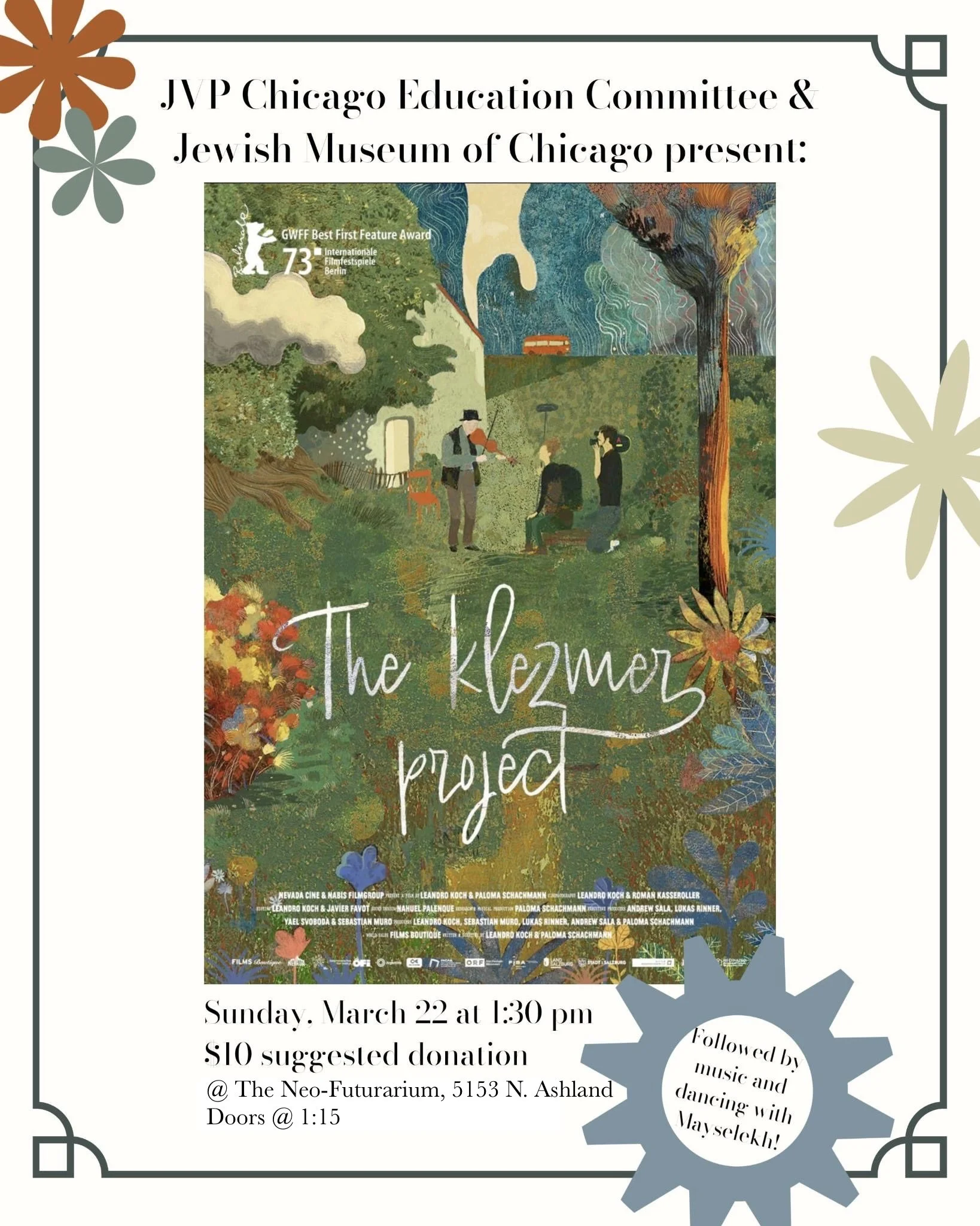 Film Screening: The Klezmer Project with JVP