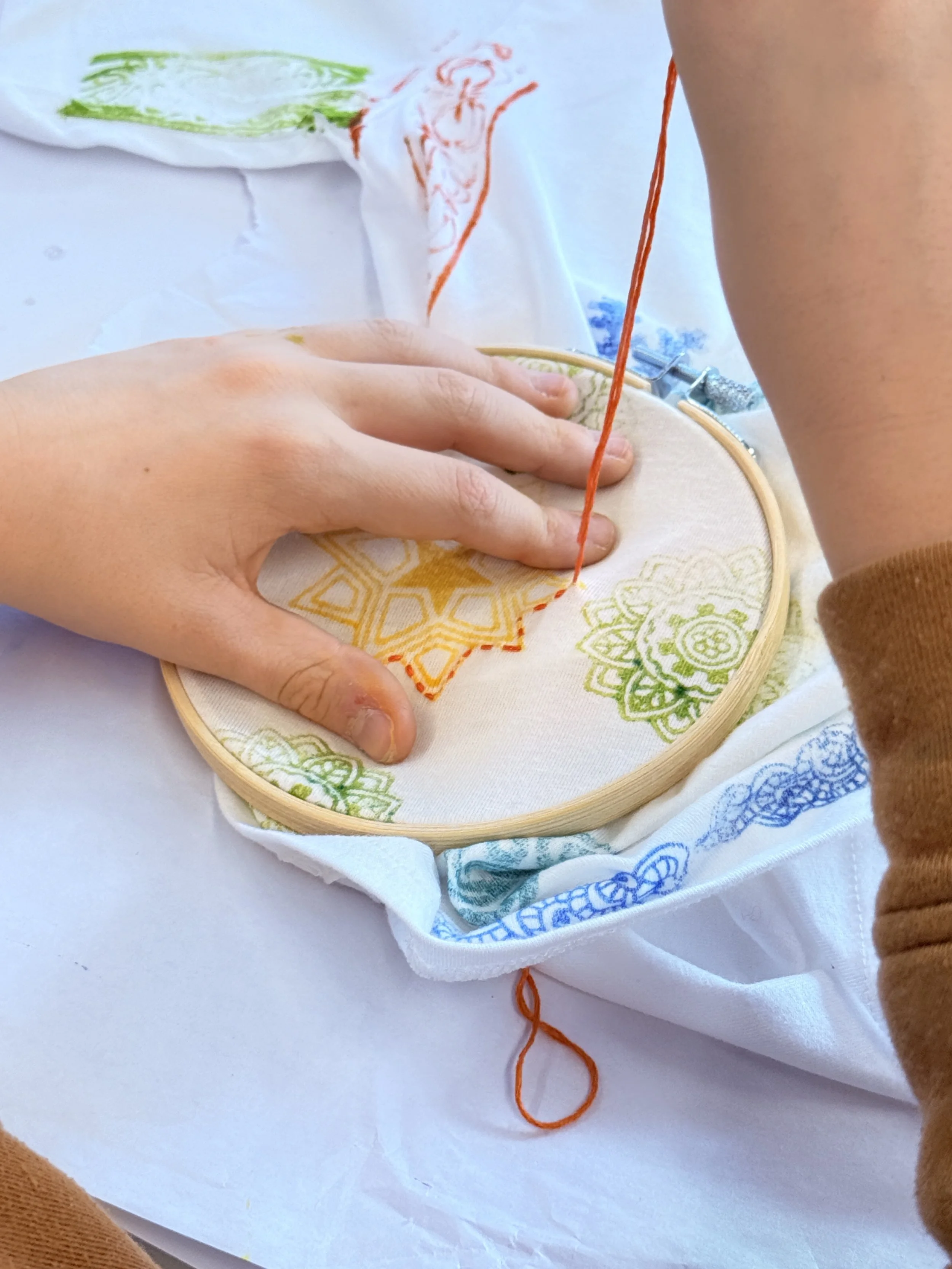 Free Embroidery and Printing Workshop
