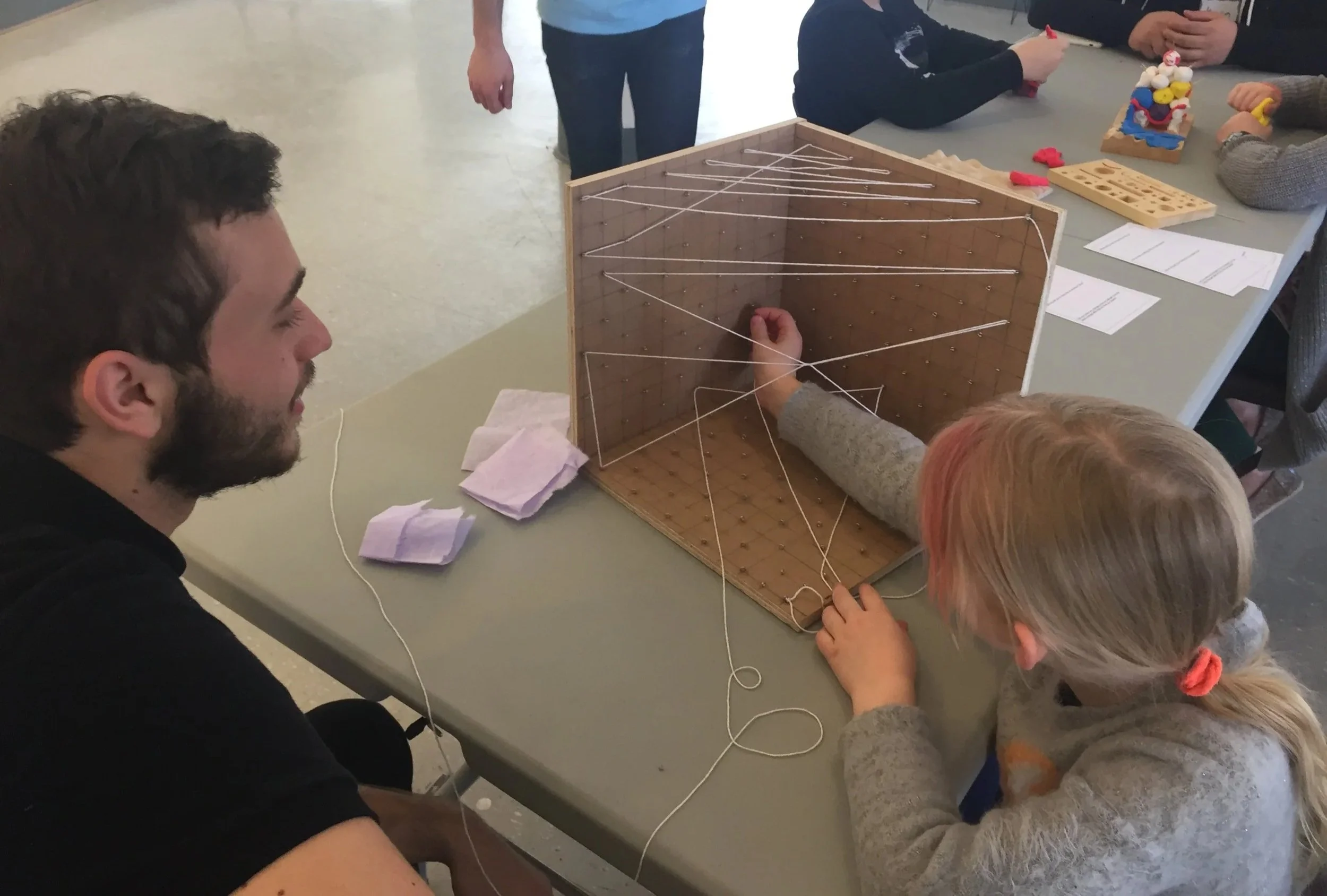 Calil coaching art school applicant