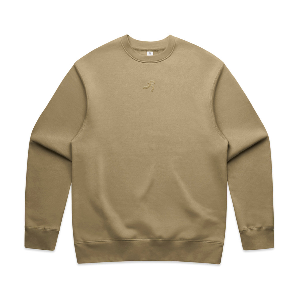 Embroidered Crew Neck