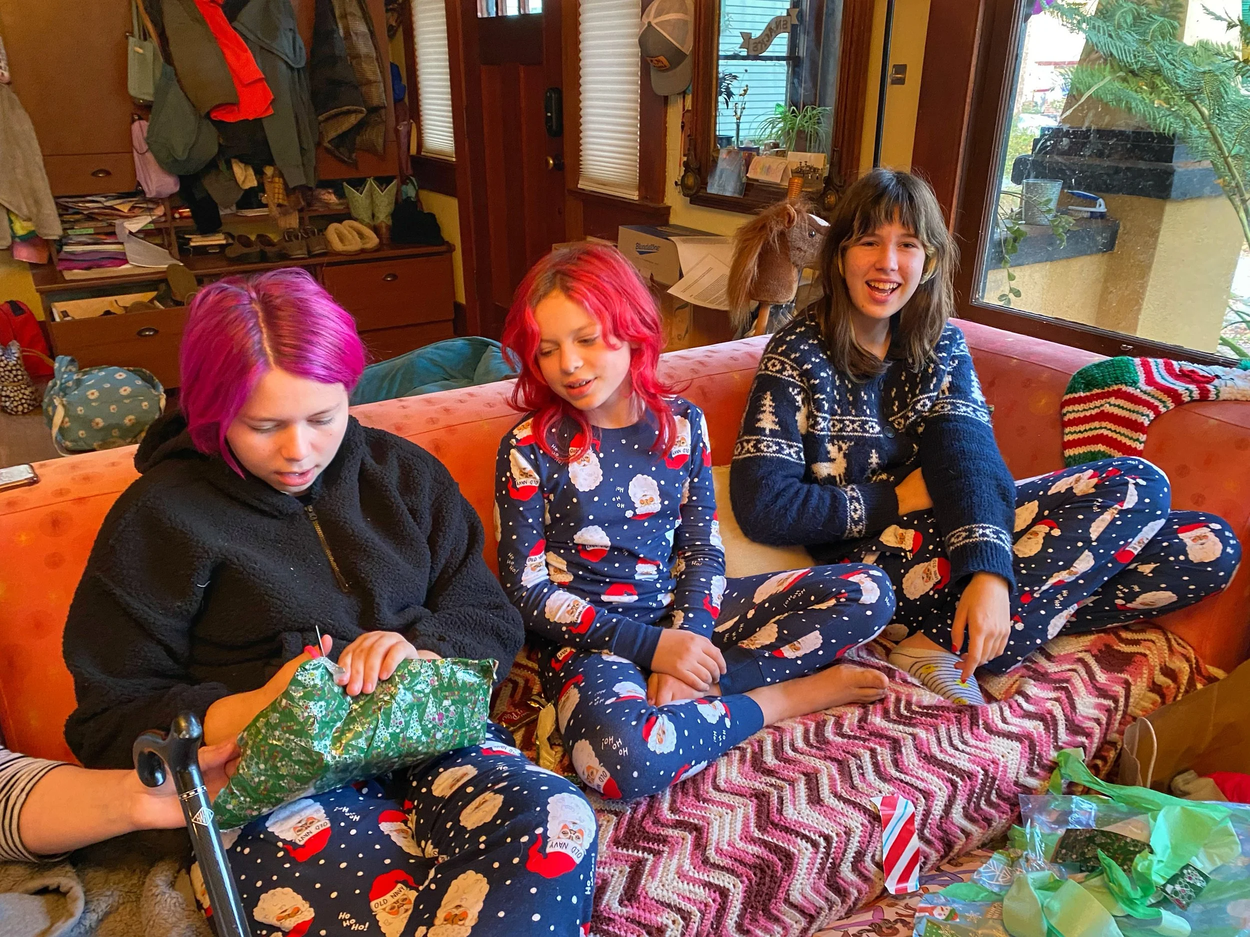 Christmas morning, December 2022