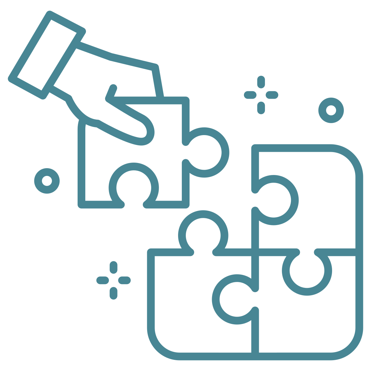 a jigsaw icon to represent Executive Coaching services