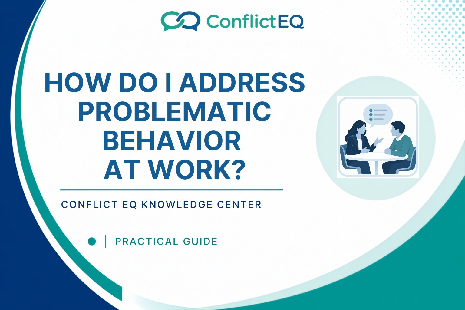 How Do I Address Problematic Behavior at Work?