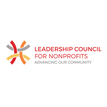 Logo for Leadership Council for Nonprofits with tagline 'Advancing Our Community'.