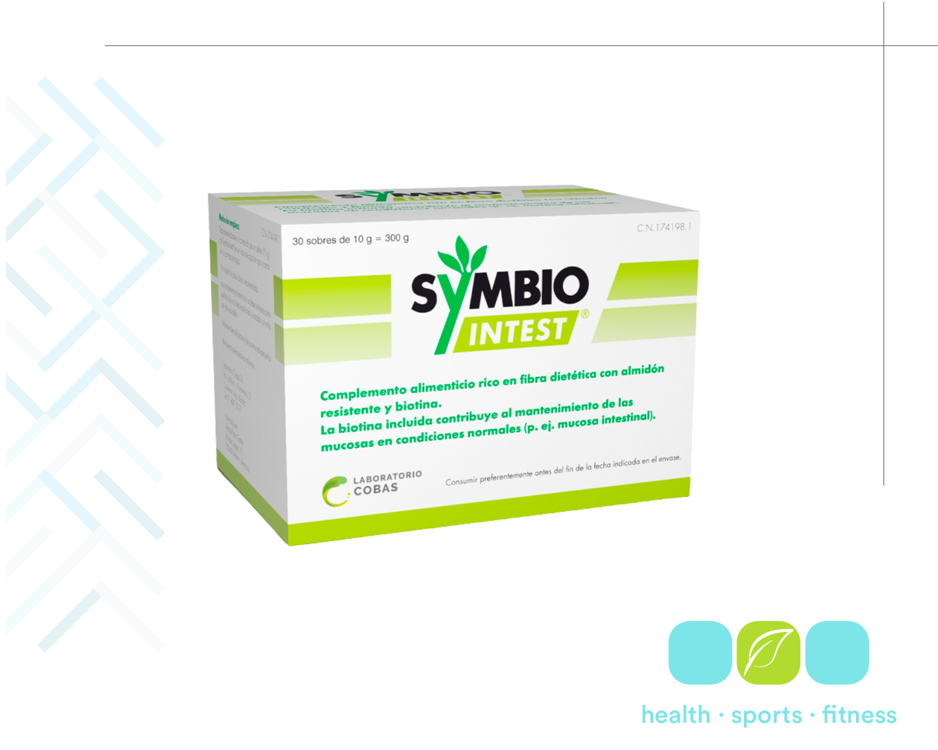 Q 489.00 SymbioIntest Prebiótico avanzado para regenerar y nutrir la mucosa intestinal. 