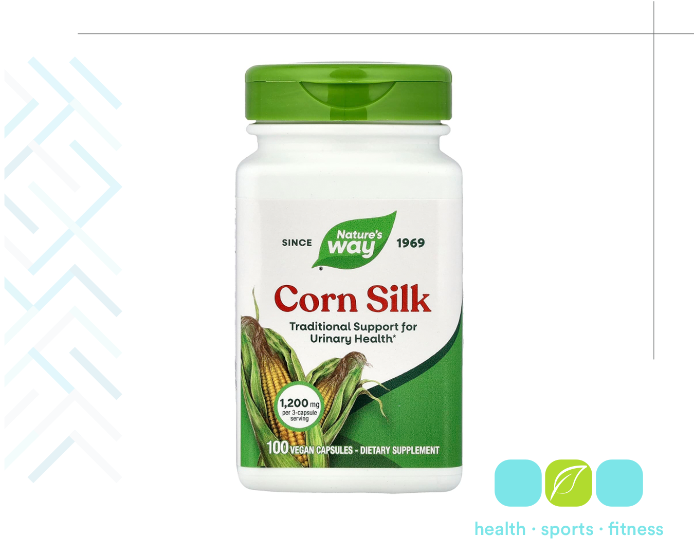 Q 232.00 Corn Silk 100 cap, Diurético y protector urinario (pelo de maíz). 