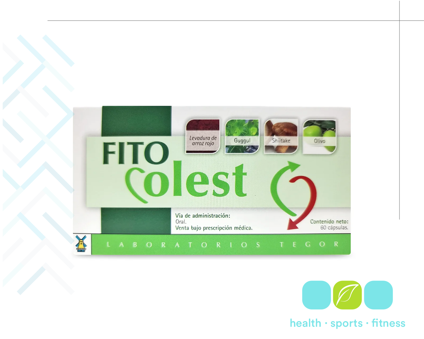 Q 272.00 Fito Colest 60 caps, Regula y mantiene los niveles normales de colesterol y triglicéridos en la sangre. Ayuda a frenar la producción de grasas en el hígado y a proteger el sistema circulatorio.