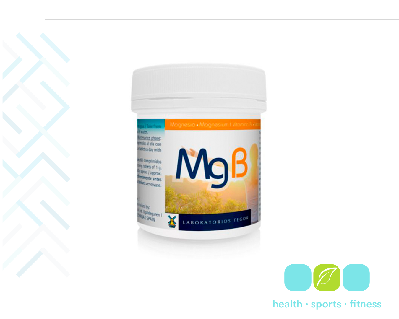 Q 180.00 MgB (Magnesio) 60 caps. Mantiene el buen funcionamiento de los músculos, los huesos y el sistema nervioso central. 