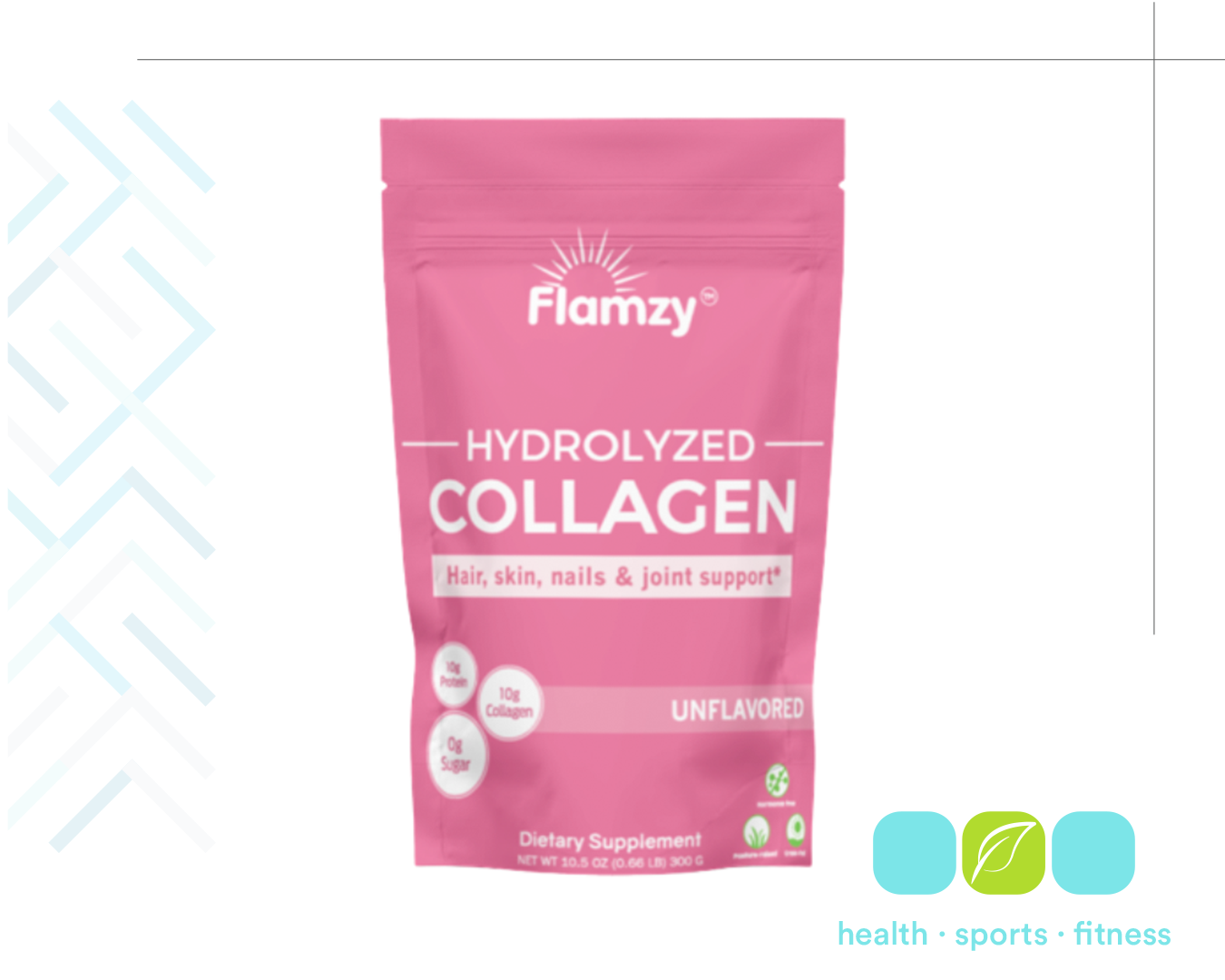 Q 210.00 Hydrolyzed Collagen 30 porc. Fortalece los huesos, las articulaciones, la piel y las uñas.