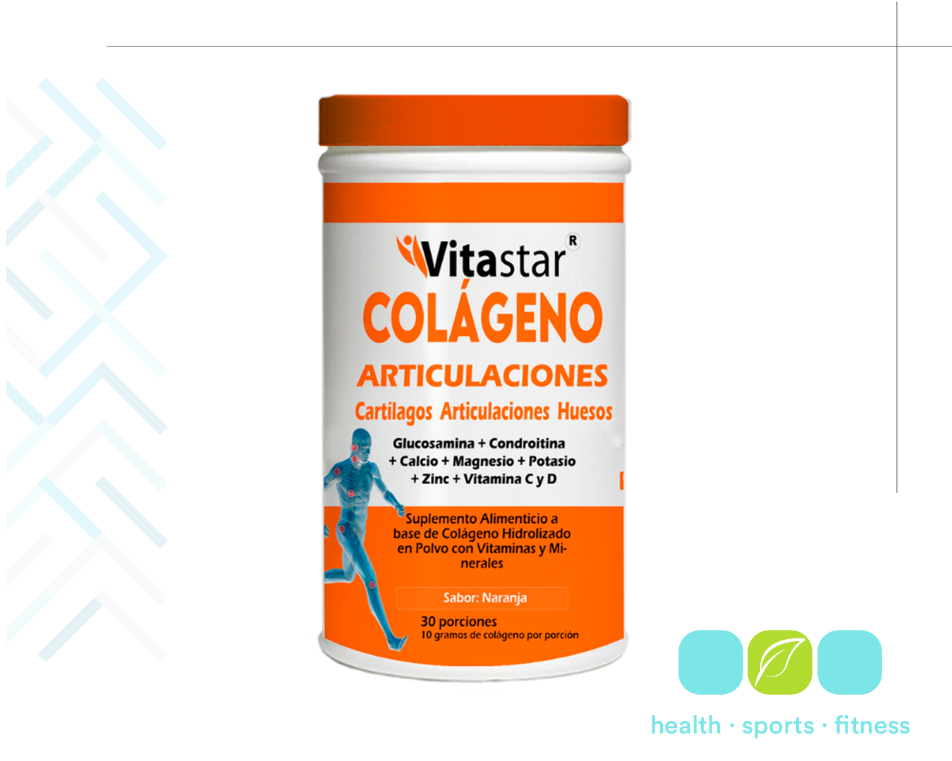 Q 360.00 Vitastar Variedad 465gr -30 porc. Fortalecer las articulaciones, los huesos, los tendones y mantener la firmeza de la piel.