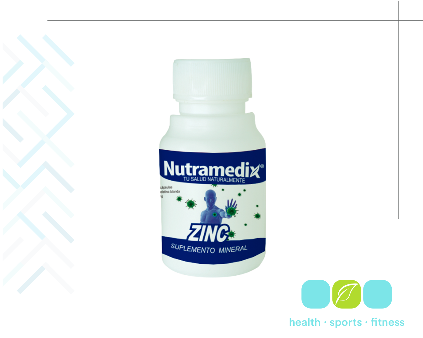 Q 77.00 Zinc 100 perlas. Fortalecer el sistema inmune y acelerar la cicatrización.