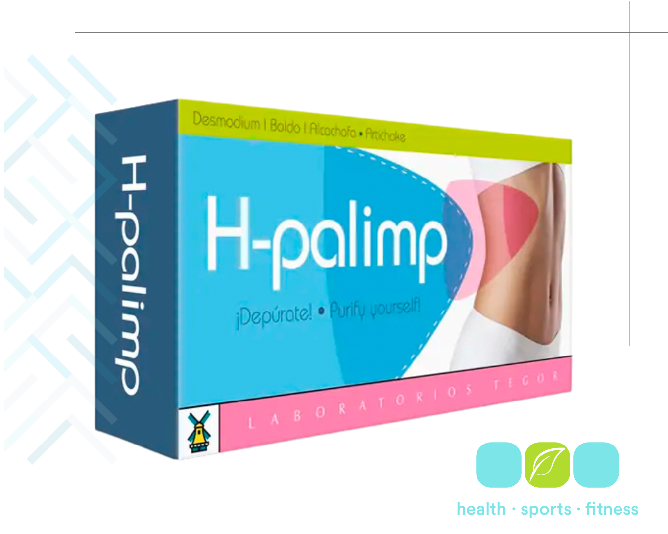 Q 257.00 Hepalimp 56 cáps. Depurativo, digestivo y protector del sistema hepatobiliar. 