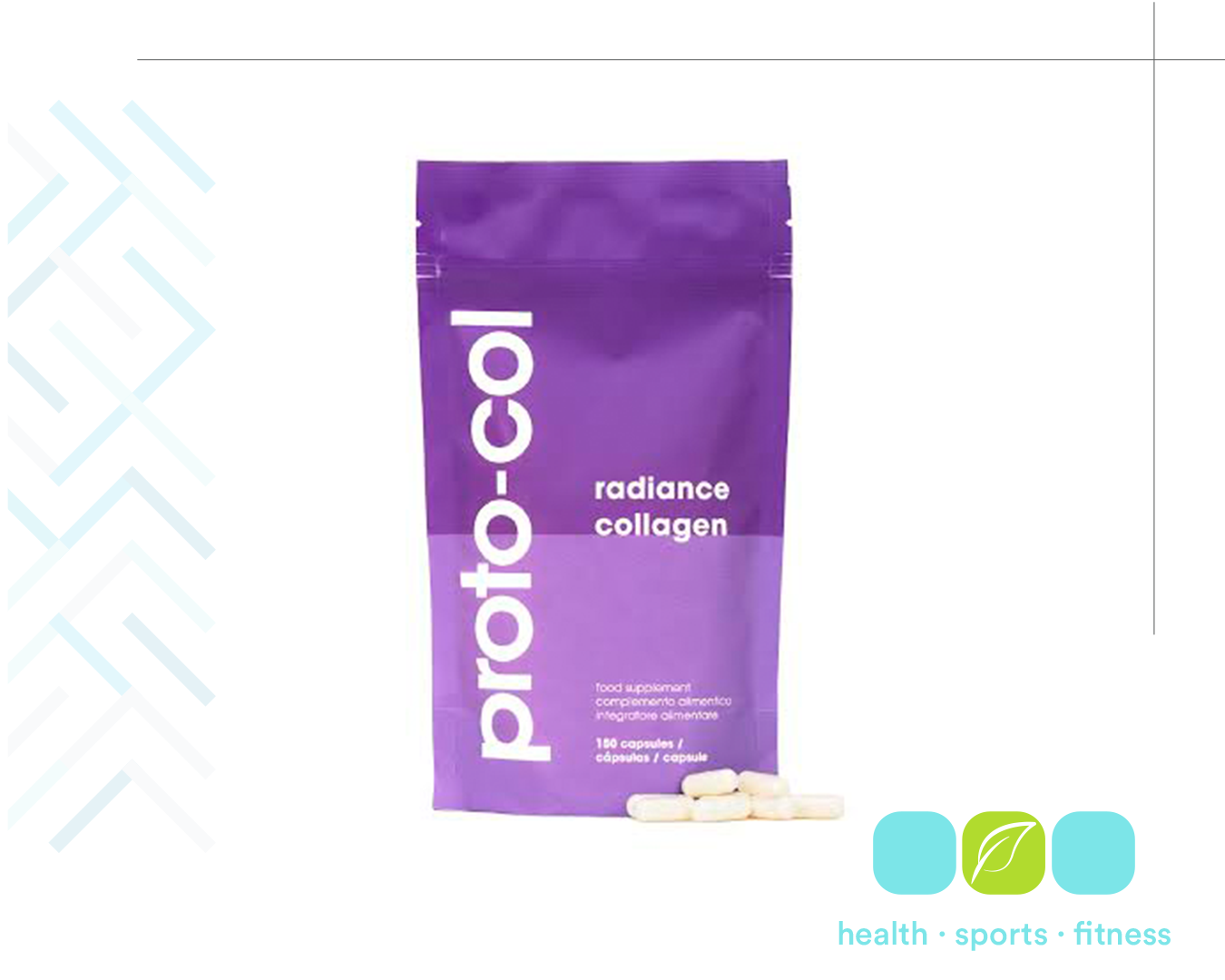 Q 497.00 Colágeno Radiance 150 caps. Mantener la firmeza de la piel y prevenir los signos de la edad. 
