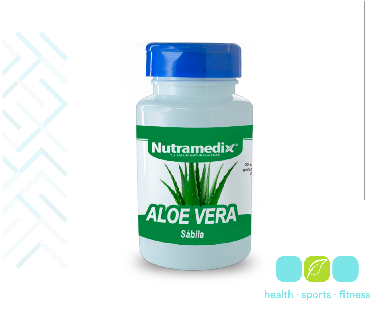 Q 127.00 Sabila 90 perlas / Aloe Vera. Proteger el estómago y regenerar la mucosa digestiva.