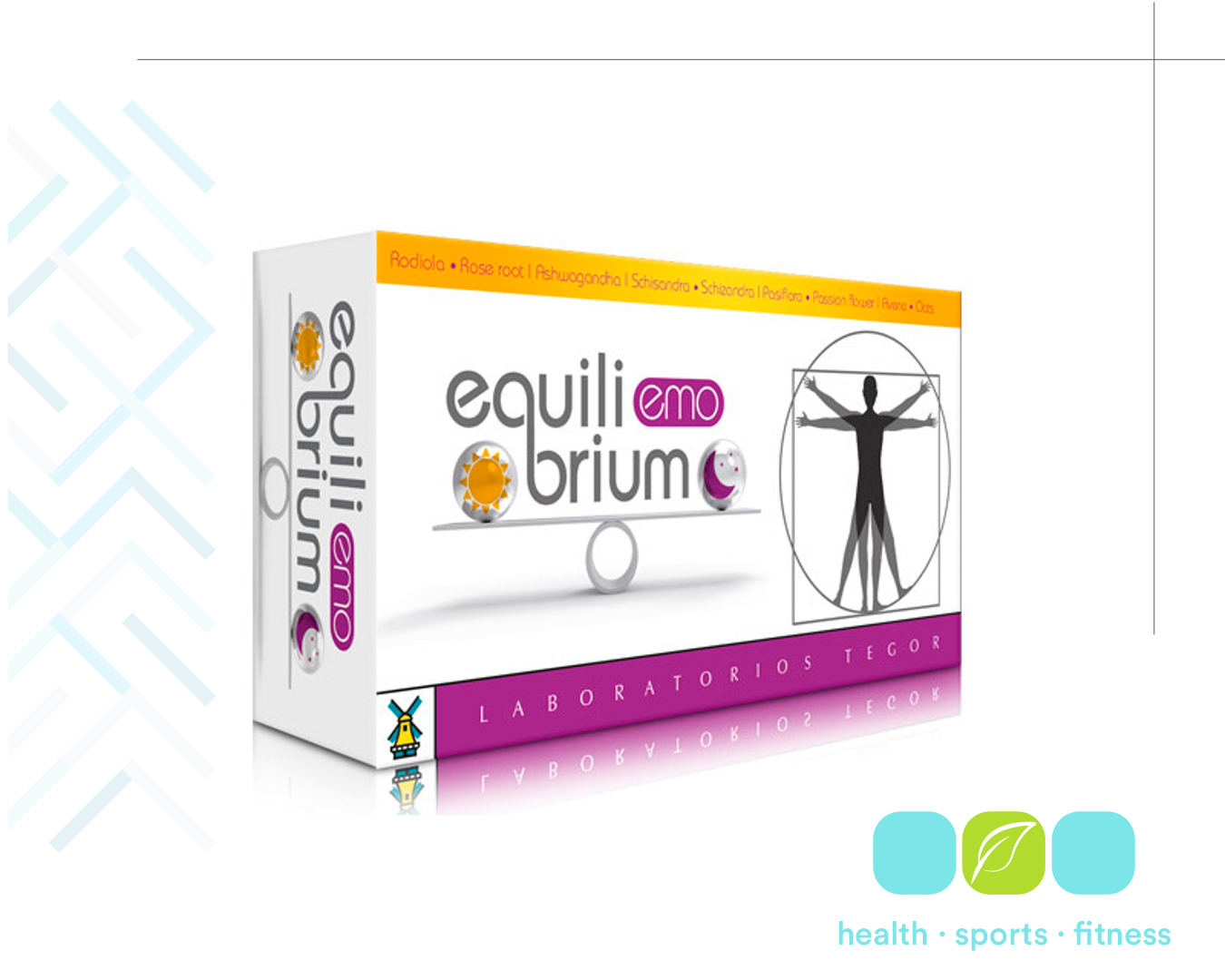 Q 272.00 Equilibrium 60 caps. Adaptógeno y regulador del sistema nervioso. Ayuda a combatir el estrés, aliviar la ansiedad y el nerviosismo.