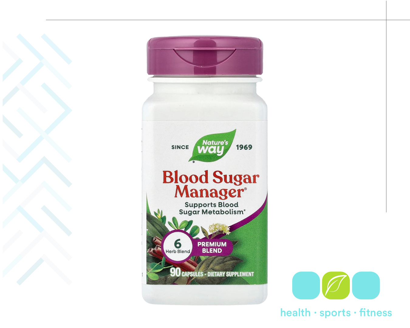 Q 306.00 Blood Sugar 90 caps, Regula los niveles de azúcar en la sangre.