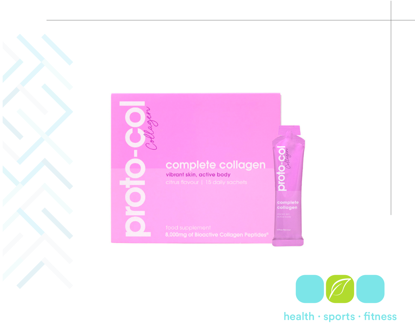 Q 542.00 Complete Collagen 15 sachets. Proteger de forma integral tanto las articulaciones y tendones como la piel. 