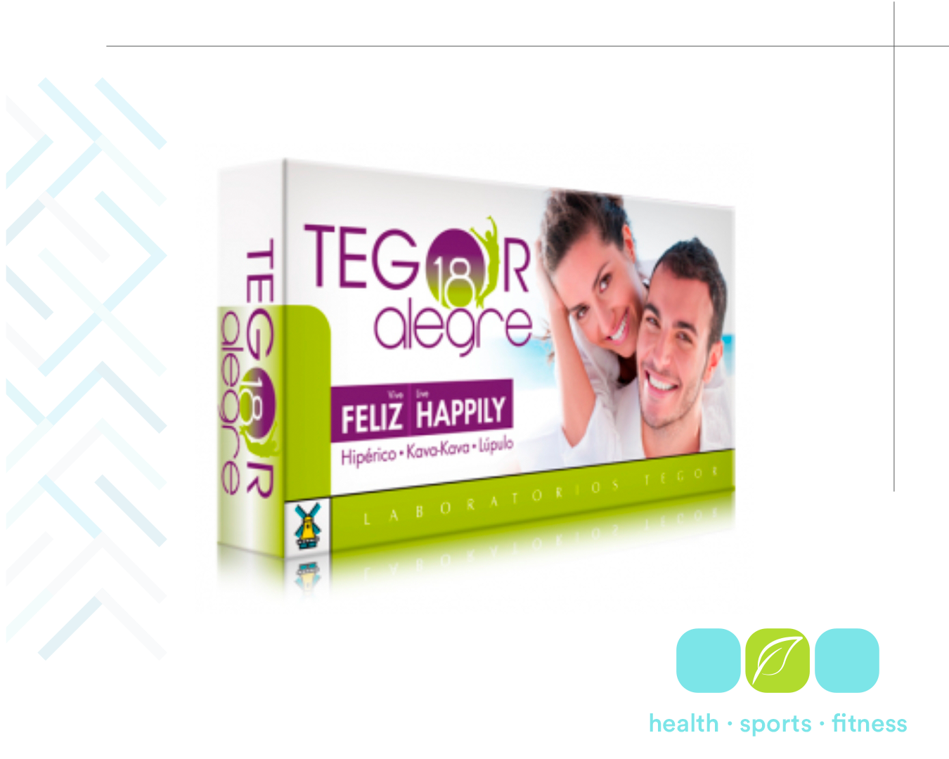 Q 262.00 Tegor 18 alegre 40 caps. Tratar trastornos depresivos leves o moderados acompañados de ansiedad y problemas de sueño. 