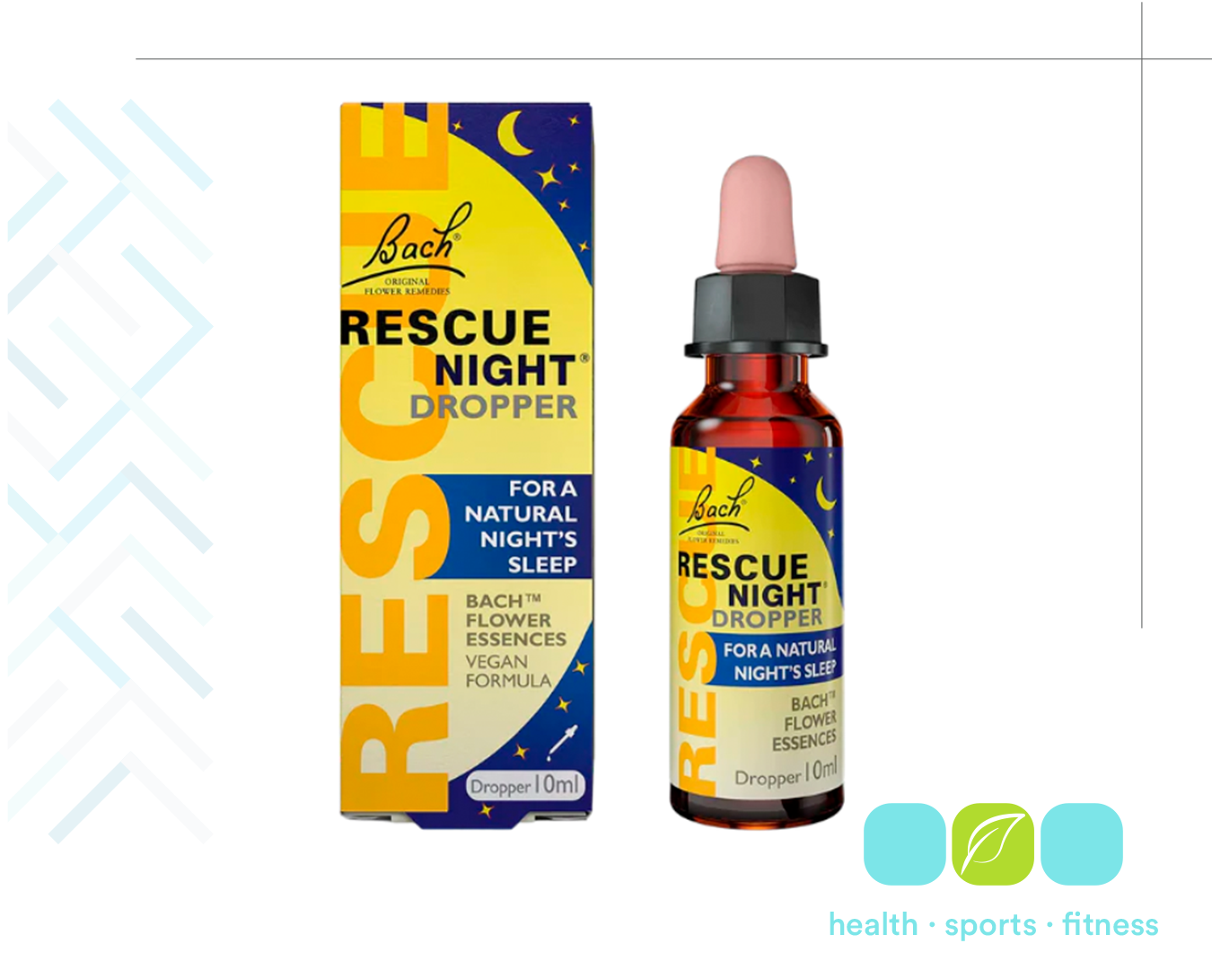 Q 242.00 Rescue Sleep 10 ml gotas. Calmar la mente y conciliar el sueño en momentos de estrés o insomnio. 