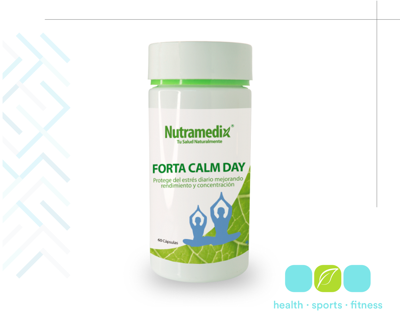 Q 203.00 Forta Calm Day 60 cap. Controlar el estrés y la ansiedad durante el día. Ayuda a calmar los nervios y la irritabilidad sin provocar somnolencia ni restarte energía.
