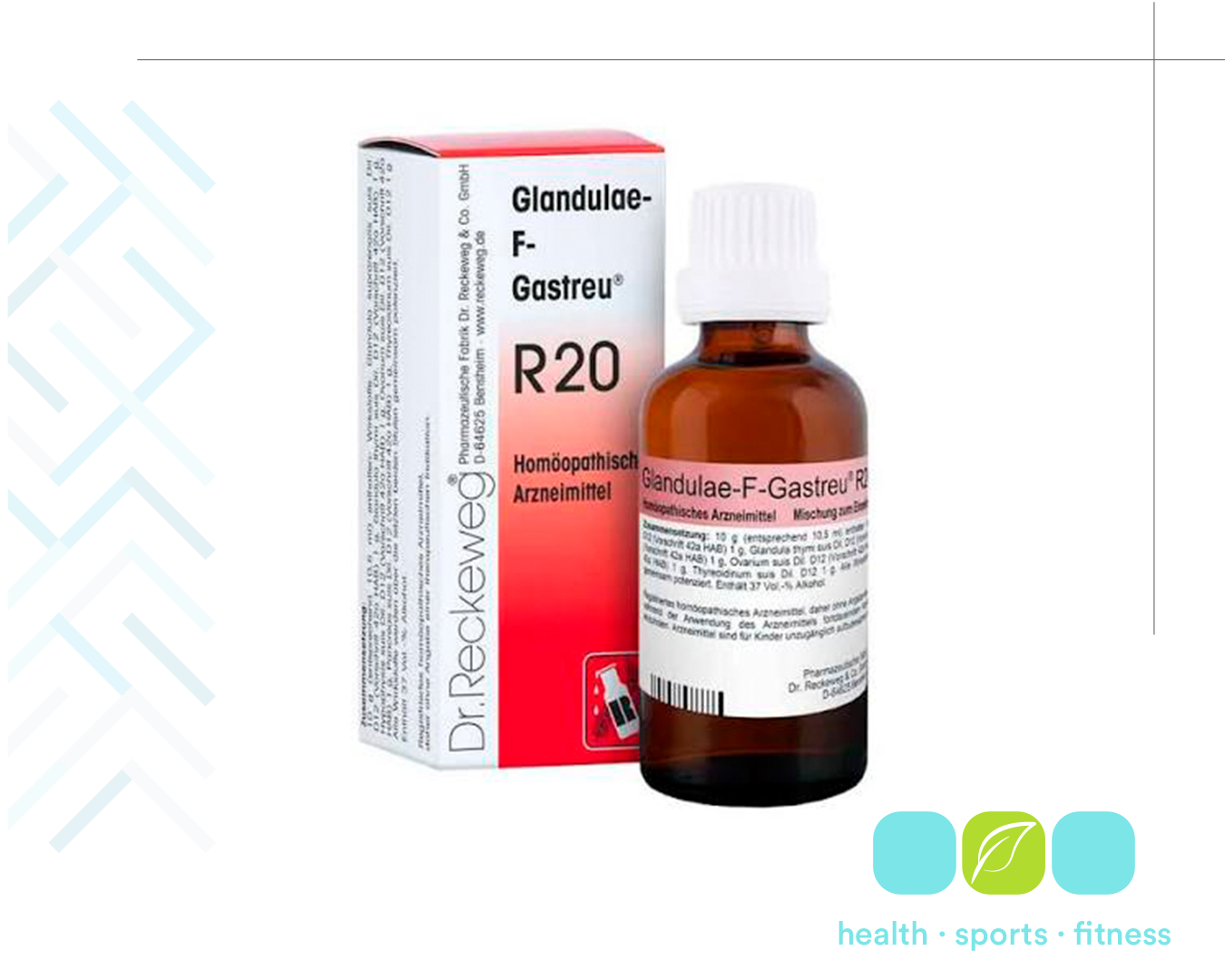 Q 385.00 Glandulae F 22ml gotas. Estimulante y regulador del sistema endocrino y hormonal femenino. 