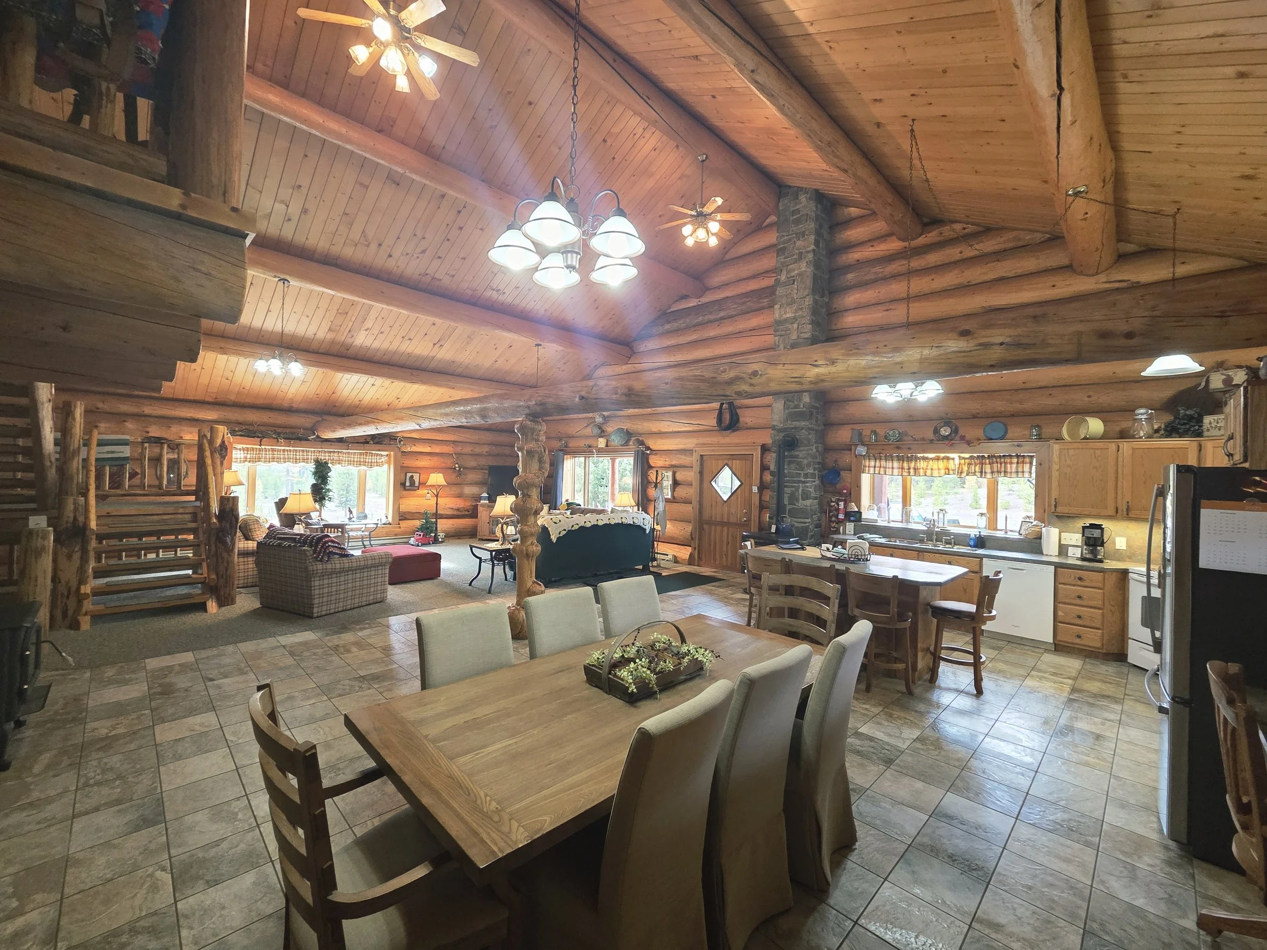 Dining/ Kitchen/Living