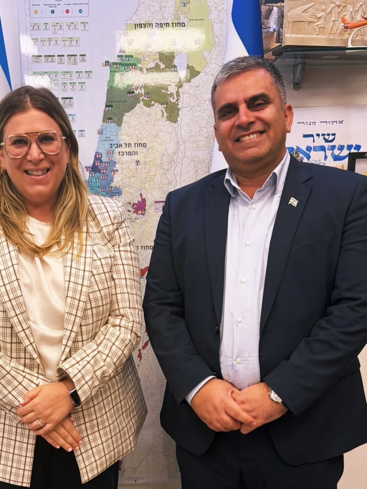 Today, Elyse Schachna, president of Zionism Victoria, met with Minister Sofer, Minister for Aliyah and Integration, @ofir.sofer to discuss a forward-looking vision for Aliyah that reflects the realities of Jewish life today. 🇮🇱

The conversation fo