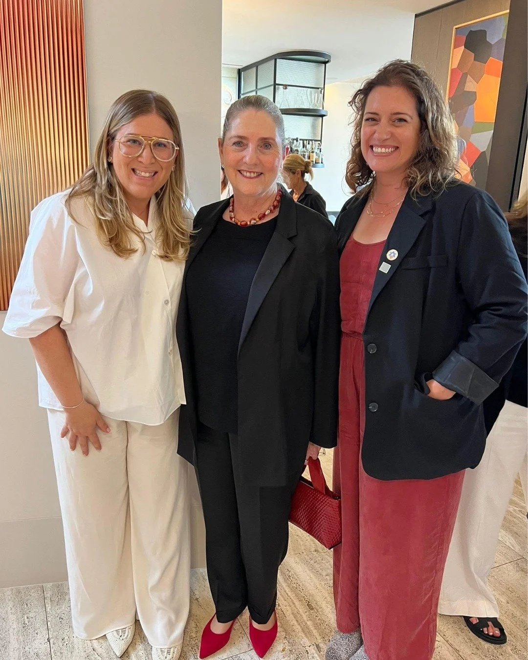 First Lady of Israel, Michal Herzog, Sara Ribner of The Jewish Agency, and Elyse Schachna of Zionism Victoria &ndash; Women whose leadership shapes Jewish life locally and globally.

Michal Herzog brings far more than ceremonial presence to this hist