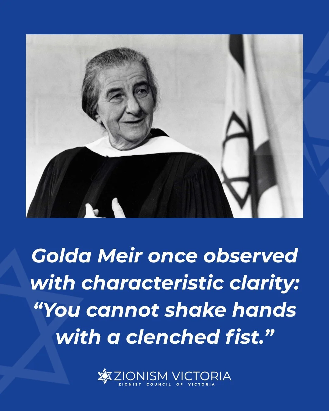 A quote from decades ago that still speaks powerfully to this moment. As tensions between Israel and the Iranian regime shape the future of our region, our President reflects on what this confrontation means for the kind of world that emerges from th
