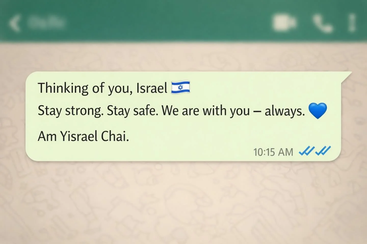 In these times, distance means nothing.
Across oceans, we stand with you &mdash; closer than ever. 💙