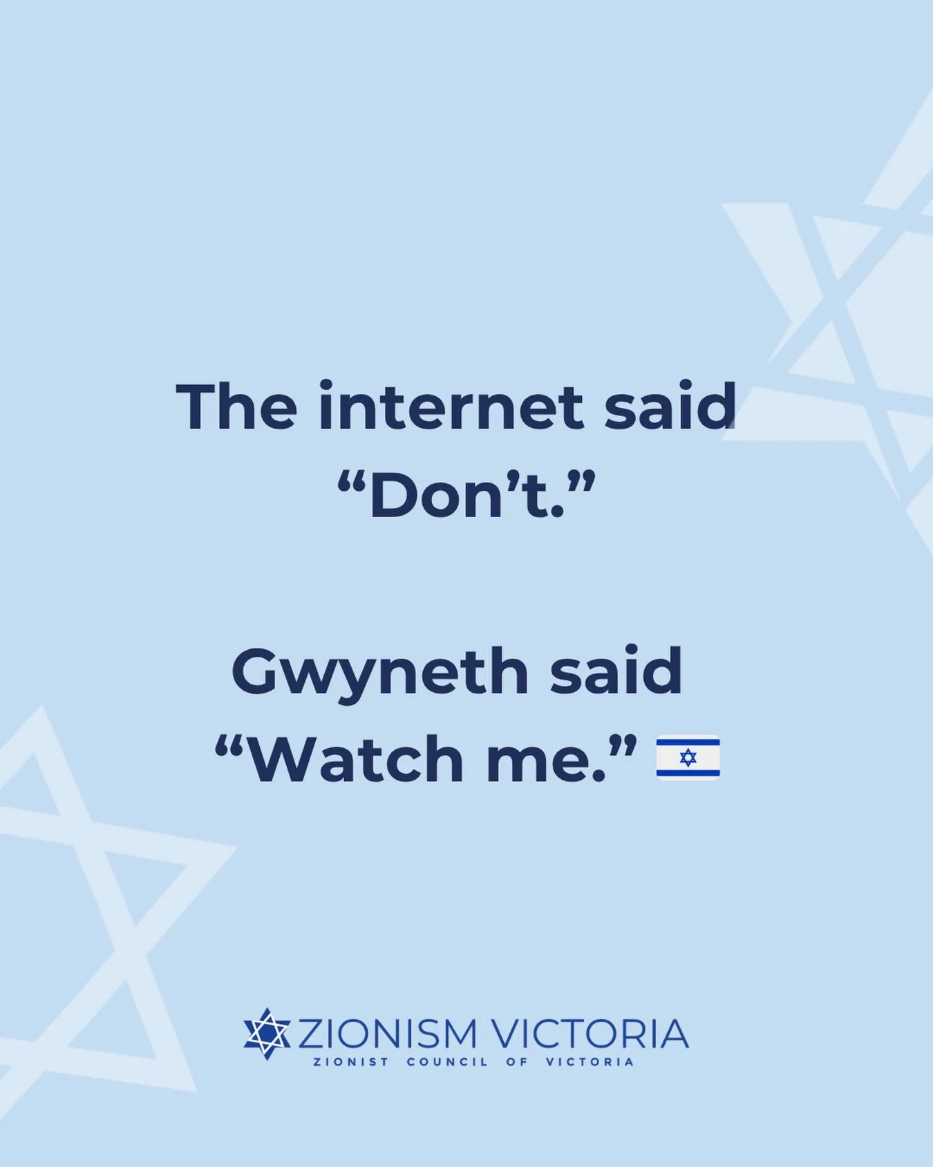 Nothing rattles the outrage crowd quite like someone who simply doesn&rsquo;t care what they think.

Enter Gwyneth Paltrow. 

May we all walk into Shabbat with Jewish pride. ✡️