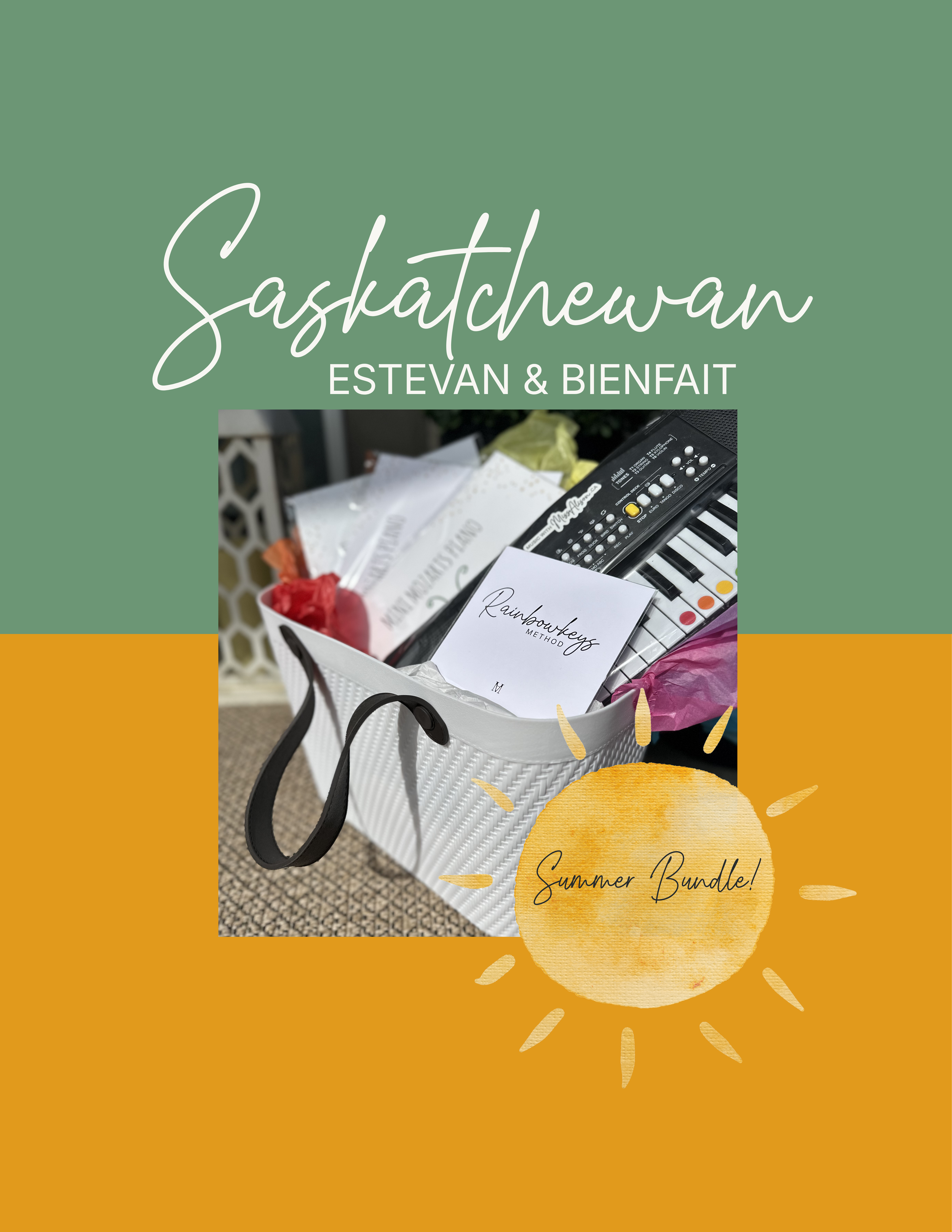 Preschool Piano Summer Bundle (Estevan & Bienfait)