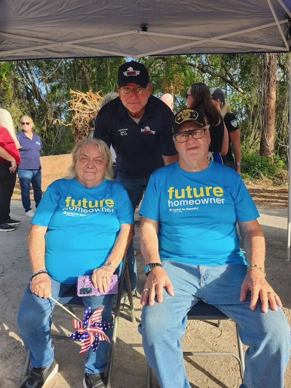 TOPVETS Funds at Work with Habitat for Humanity
