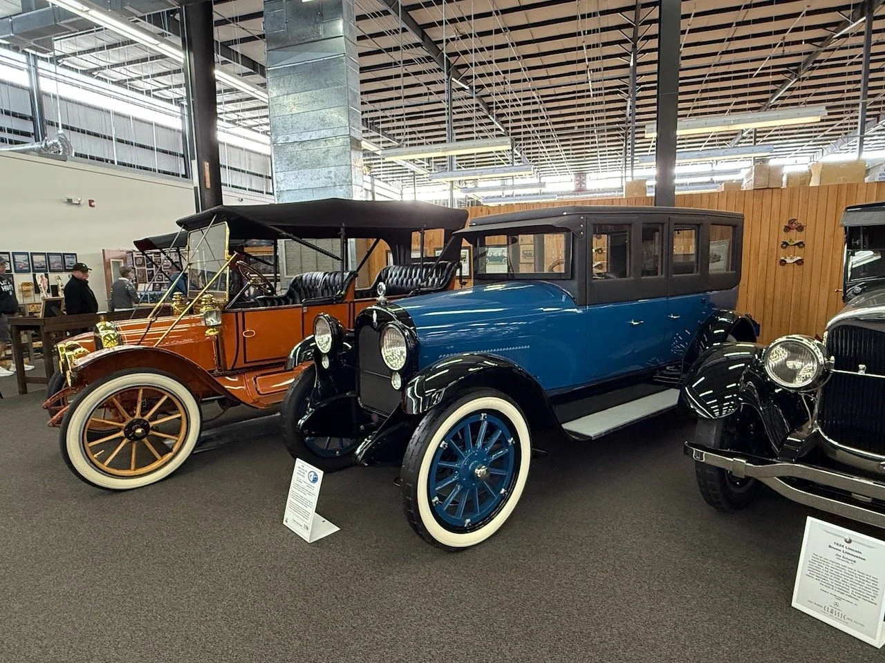Several TOPVETS members visited the National Parts Depot in Ocala to see the amazing collection of classic car at the facility.