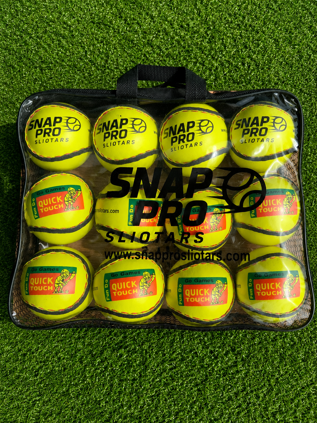 SnapPro Pack of 12 Quicktouch    Sliotars