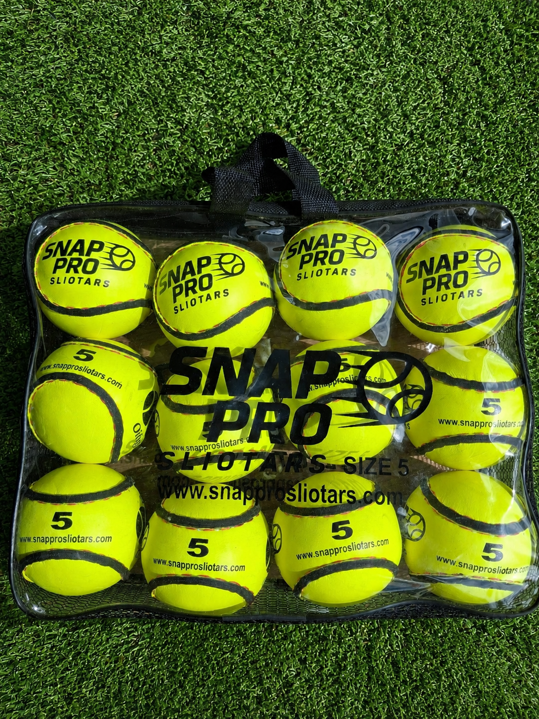 SnapPro Pack of 12       Size 5 sliotars