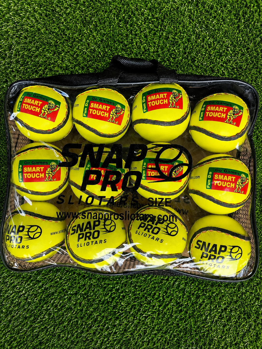 SnapPro Pack of 12 Smarttouch sliotars