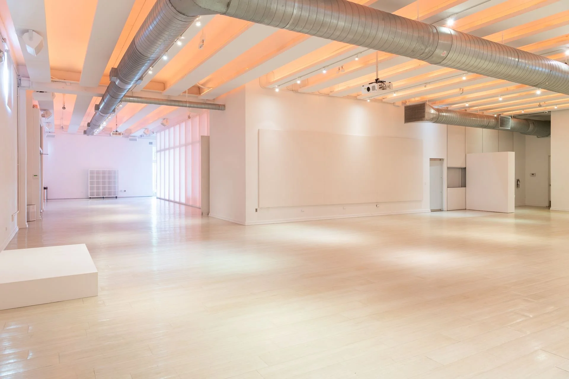 Flexible modern event interior at The Sacred Space Miami.