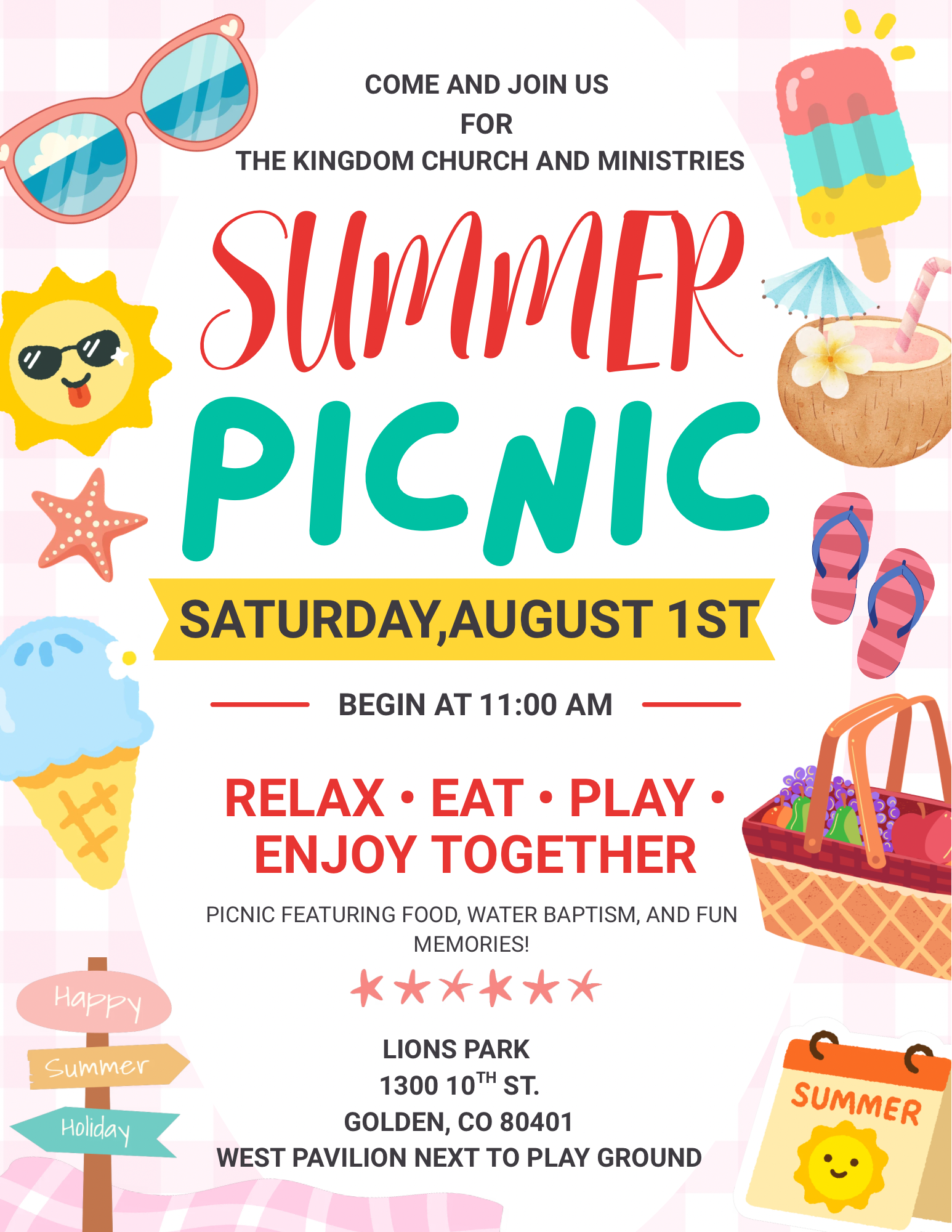 Clear Creek Park Annual BBQ  