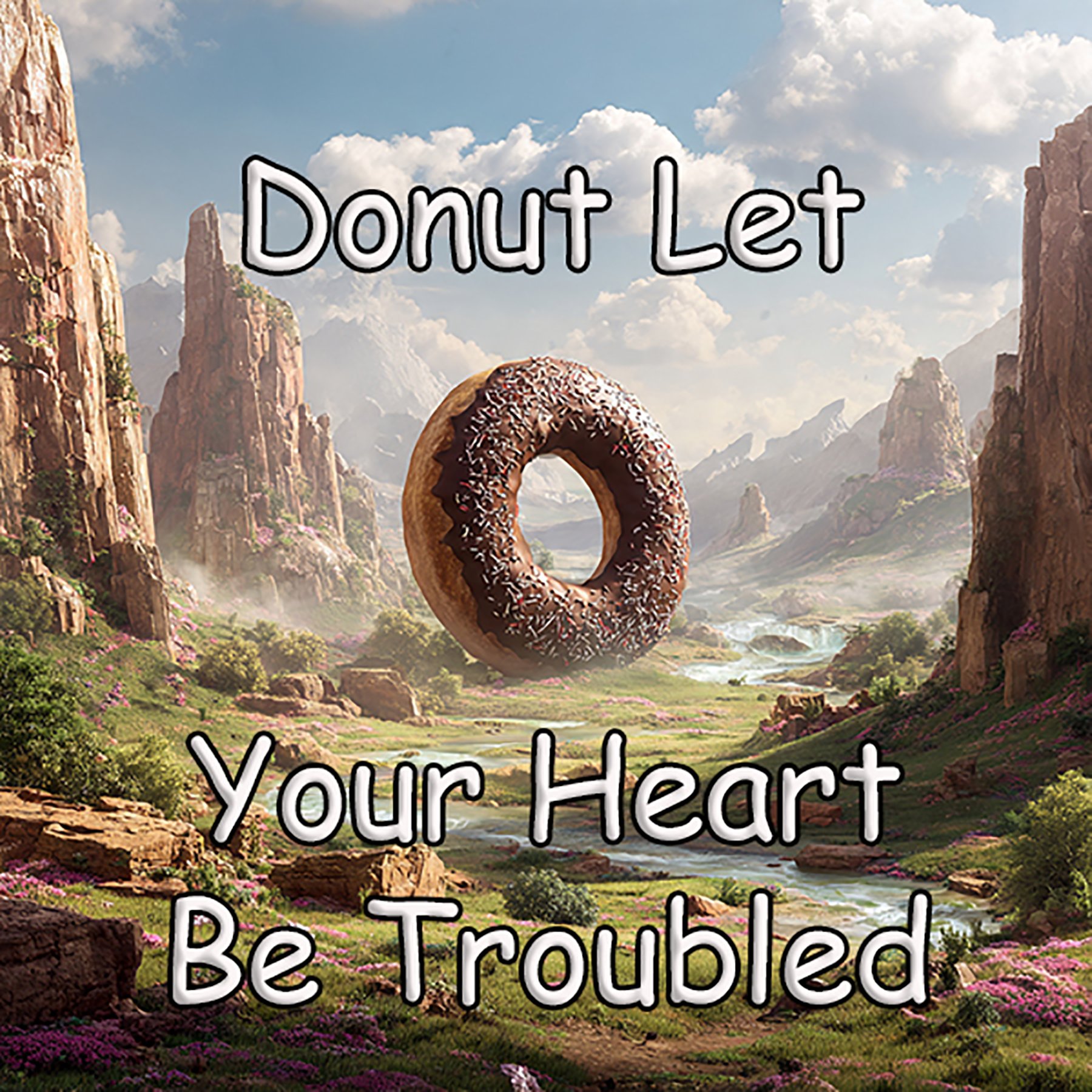 Donut Let Your Heart Be Troubled