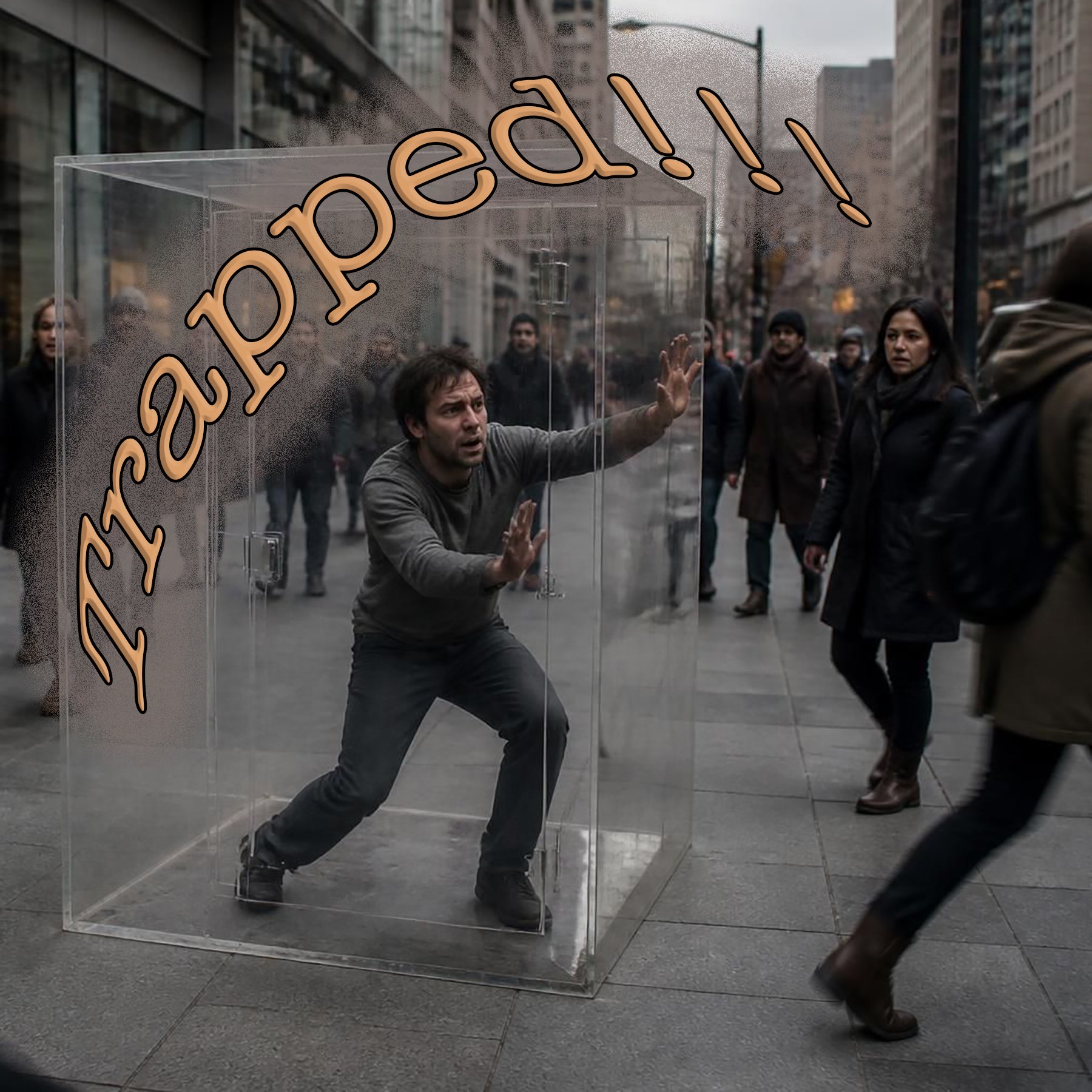 Trapped!