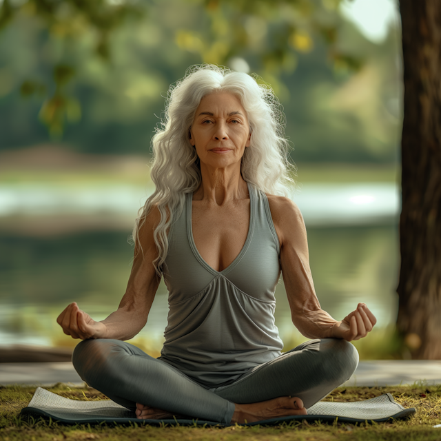 Elderly Woman Meditating.png