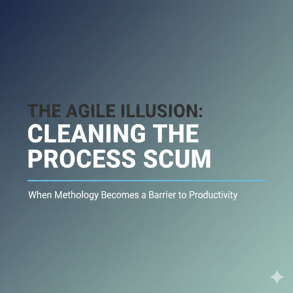 The Agile Illusion: When Process Becomes Scum