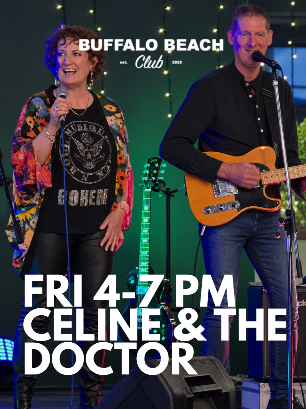 Live Music: Celine & The Doctor