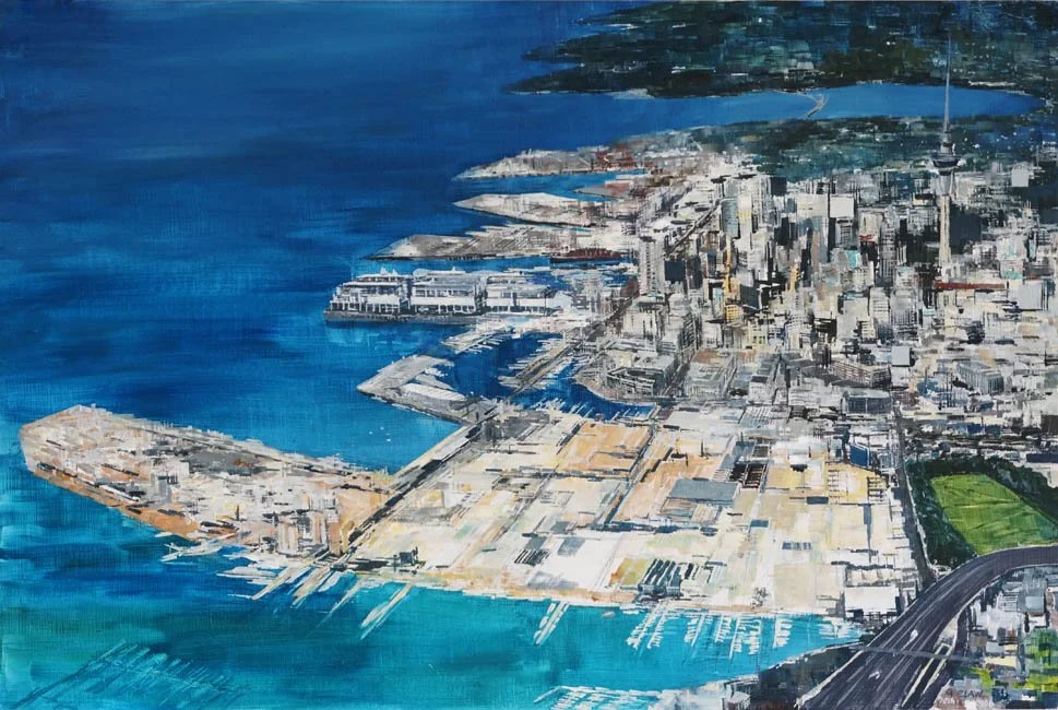 The Sea of Auckland from the Sky - Painter of Paradise_Martin Law NZ.jpg